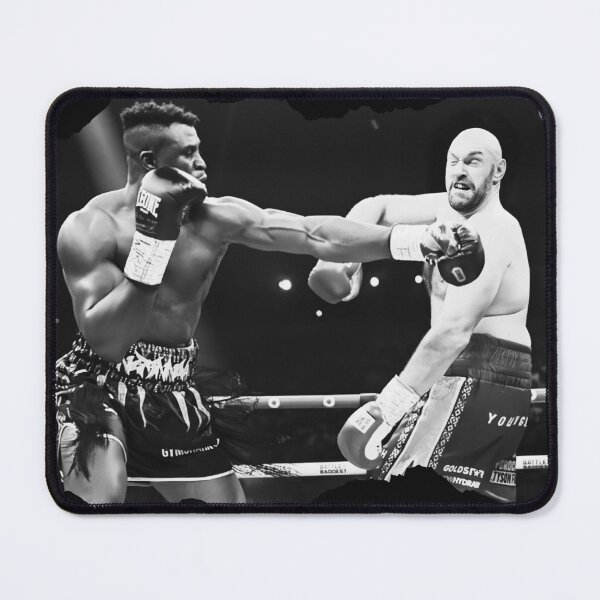 Item preview, FRANCIS NGANNOU KICKS TYSON FURY TO THE GROUND designed and sold by SphinxStore.