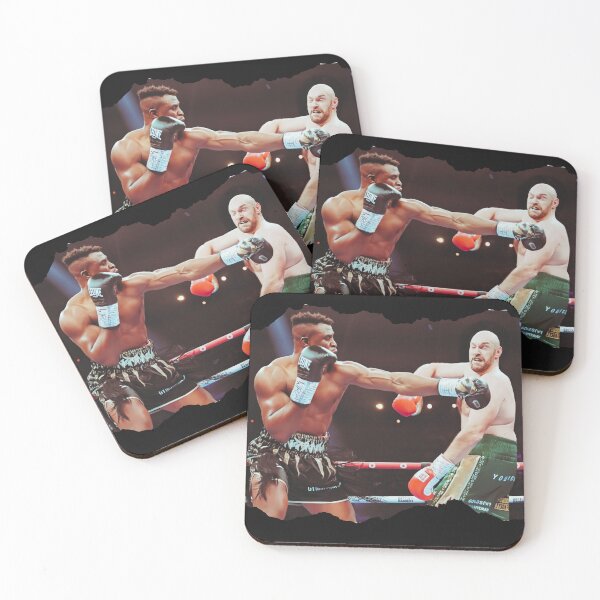 Item preview, FRANCIS NGANNOU KICKS TYSON FURY TO THE GROUND designed and sold by SphinxStore.
