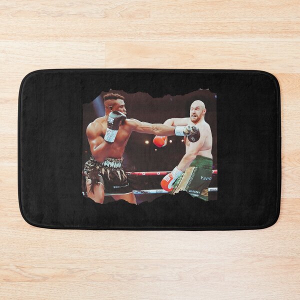 Item preview, FRANCIS NGANNOU KICKS TYSON FURY TO THE GROUND designed and sold by SphinxStore.