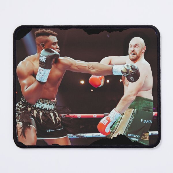 Item preview, FRANCIS NGANNOU KICKS TYSON FURY TO THE GROUND designed and sold by SphinxStore.