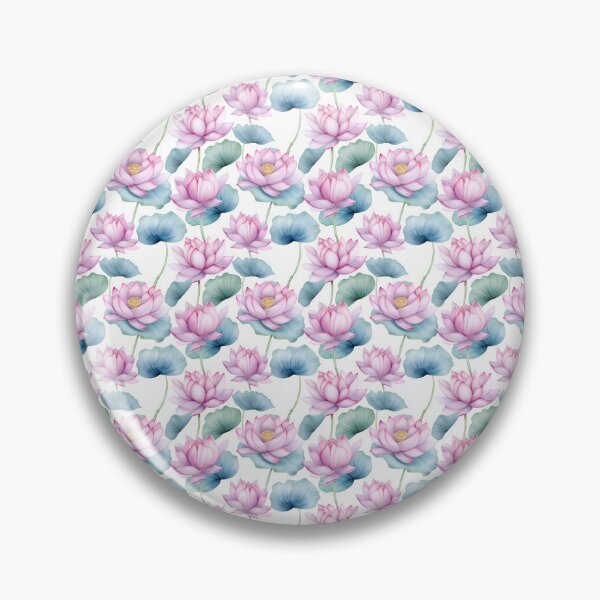 Item preview, Ethereal Blooms: A Dreamy Watercolor Celebration of Lotus designed and sold by qoodesignstudio.
