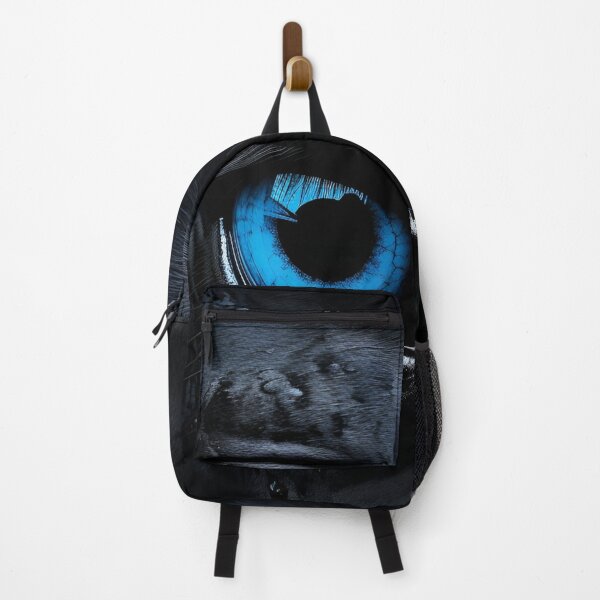 Item preview, close up print of black horse with blue eyes designed and sold by dcrc.