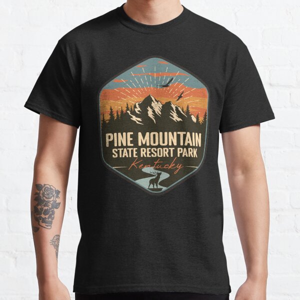 Vista previa del artículo con la obra «Parque estatal Pine Mountain: parques estatales de Kentucky», diseñado y vendido por mountainfad.