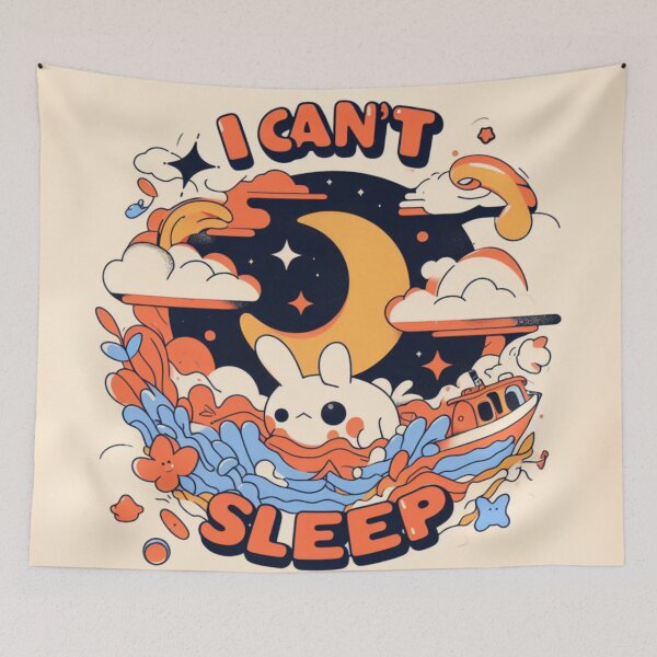 Item preview, I CAN'T SLEEP designed and sold by Rectoryprint.