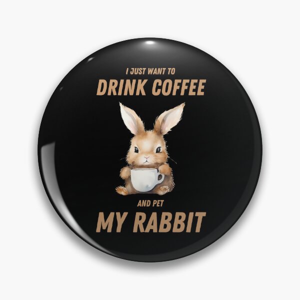 Item preview, I just want to drink coffee and pet my rabbit designed and sold by in-leggings.