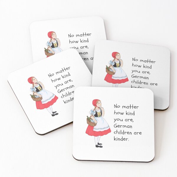 Item preview, German Children Are Kinder Funny Kindness Germany  designed and sold by MsMDesignUsaa.