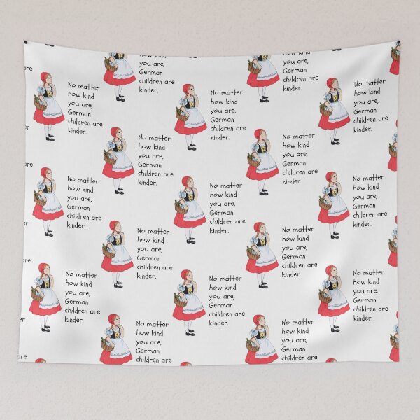 Item preview, German Children Are Kinder Funny Kindness Germany  designed and sold by MsMDesignUsaa.