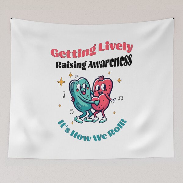 Item preview, Getting Lively Raising Awareness It's How We Roll designed and sold by 3ple7.