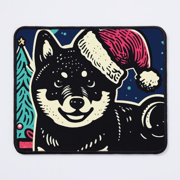 Item preview, Merry Christmas Shiba Inu Cute Puppy Pet Fashion Gift for Dog Lovers [type 2] designed and sold by Magikdog.