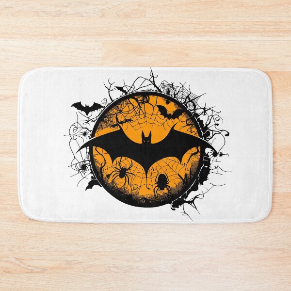 Item preview, Spider Web Spiders and Vampires on Halloween designed and sold by AlejaJorgeShop.
