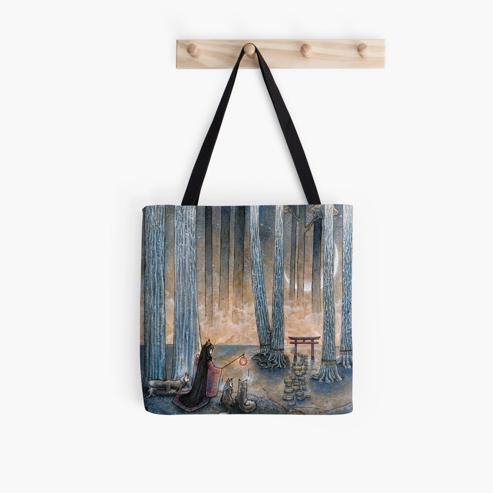 Item preview, All Over Print Tote Bag designed and sold by TeaKitsune.