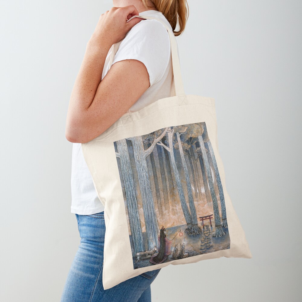 Item preview, Cotton Tote Bag designed and sold by TeaKitsune.
