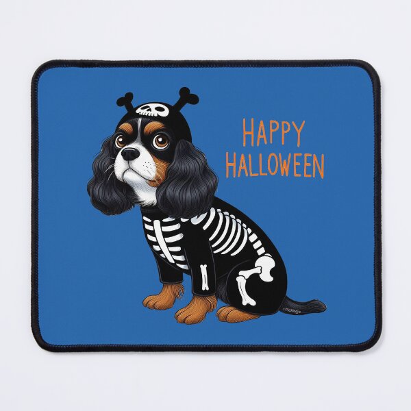 Item preview, Happy Halloween King Charles Cavalier Spaniel  designed and sold by FunnehGacha.