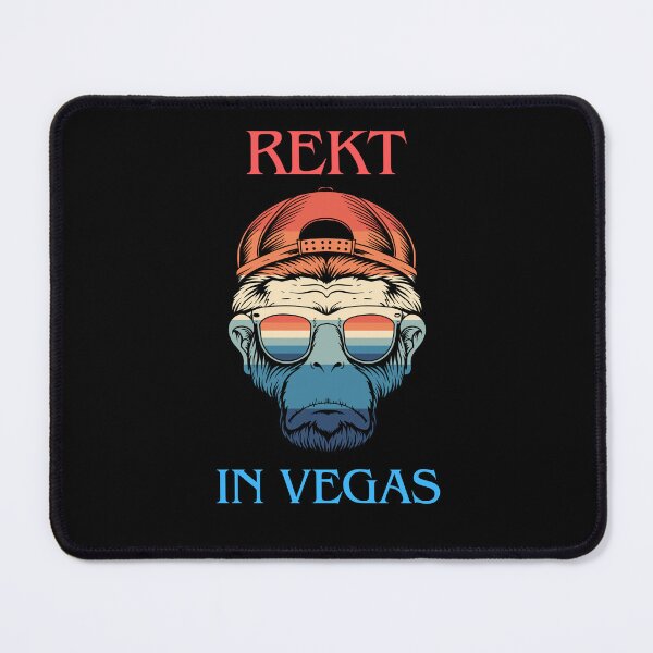 Item preview, Rekt In Vegas With The Grumpy Monkey designed and sold by MarieSusan.