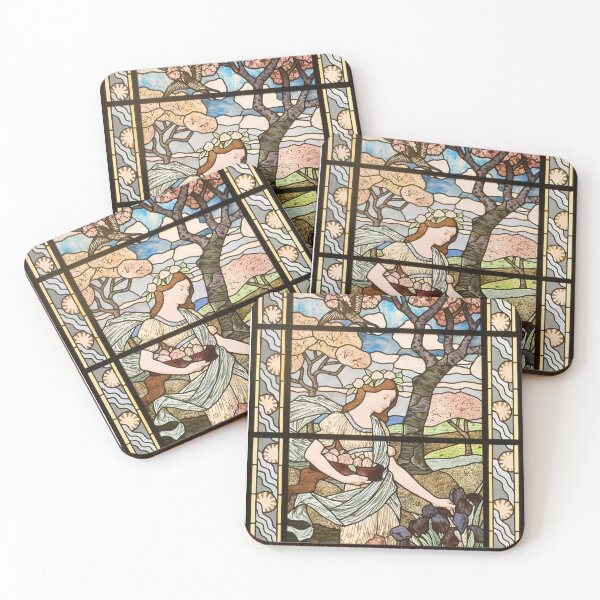 Item preview, Eugène Grasset, Spring designed and sold by NouveauEra.