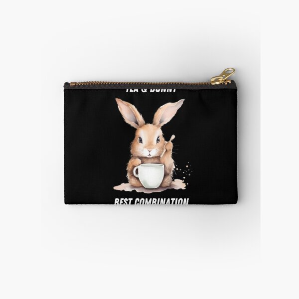 Item preview, bunny and tea - best combination designed and sold by in-leggings.