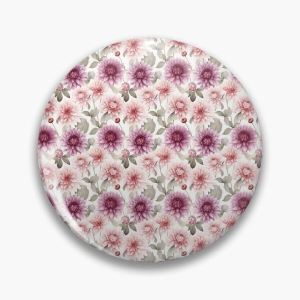 Artikelvorschau, Radiant Petals: A Captivating Watercolor Celebration of Dahlia entworfen und verkauft von qoodesignstudio.