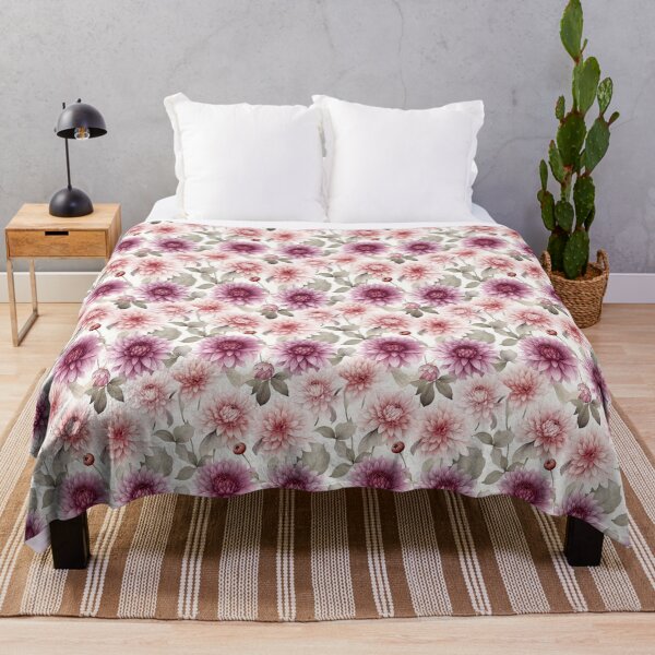 Item preview, Radiant Petals: A Captivating Watercolor Celebration of Dahlia designed and sold by qoodesignstudio.