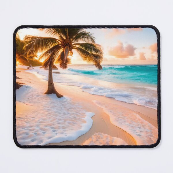 Item preview, Summer vibes with sandy beaches and palm trees designed and sold by Valdilana.