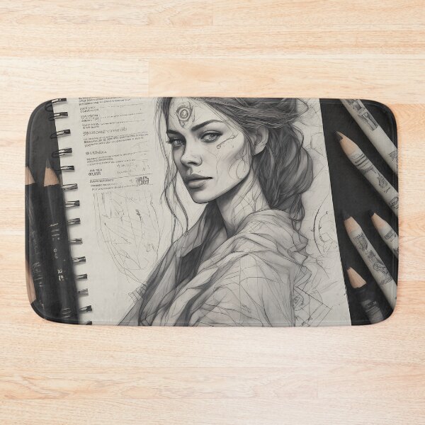 Item preview, Hand Sketch: The Harmony of Analog and Digital in Art designed and sold by Artedig.