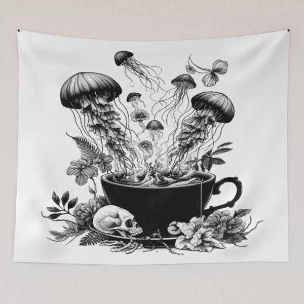 Item preview, Jellyfish Tea designed and sold by Zafirart.