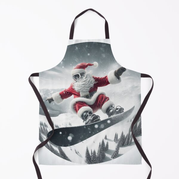 Item preview, Snowboarding Santa designed and sold by Wonderall.