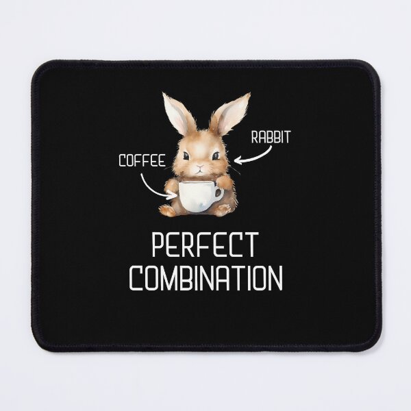 Item preview, coffee and rabbit - perfect combination designed and sold by in-leggings.