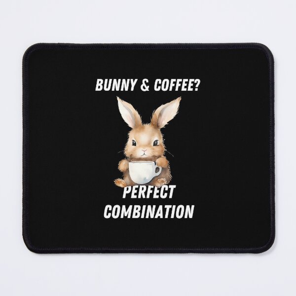 Item preview, bunny & coffee? perfect combination designed and sold by in-leggings.