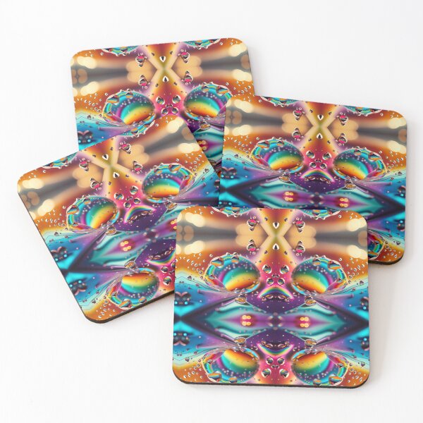 Item preview, BETTER Than TIE-Dye Trippy FESTIVAL FUN Groovy Psychedelic Rainbow Prisms Spectrum Water Drops  designed and sold by BadassBazaar.