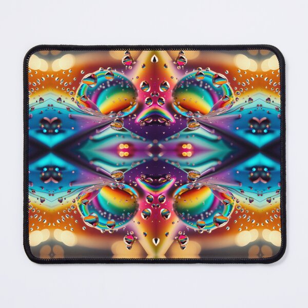 Item preview, BETTER Than TIE-Dye Trippy FESTIVAL FUN Groovy Psychedelic Rainbow Prisms Spectrum Water Drops designed and sold by BadassBazaar.