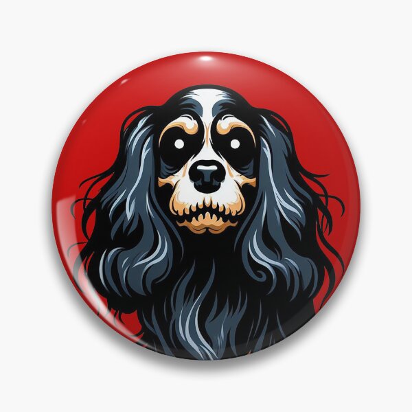 Item preview, Creepy Halloween King Charles Cavalier Spaniel  designed and sold by FunnehGacha.
