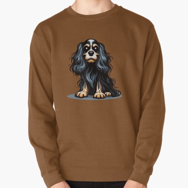 Vista previa del artículo con la obra «Espeluznante Halloween King Charles Cavalier Spaniel», diseñado y vendido por FunnehGacha.