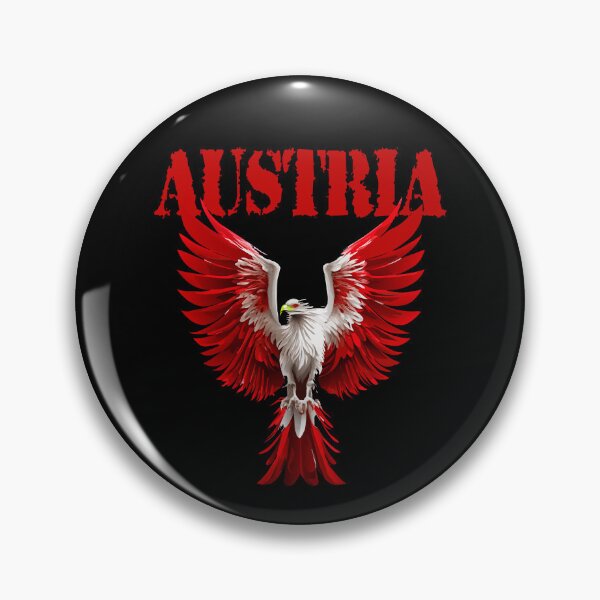 Item preview, Cool Austria design with a red eagle designed and sold by ReneMM.