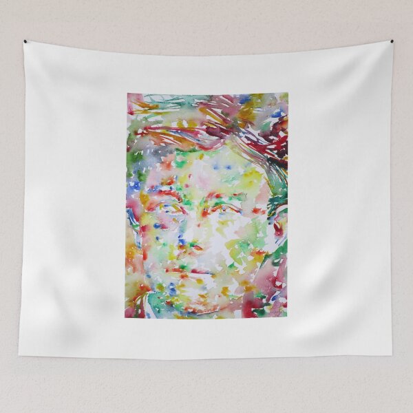 Item preview, ARTHUR RIMBAUD watercolor portrait.1 designed and sold by lautir.