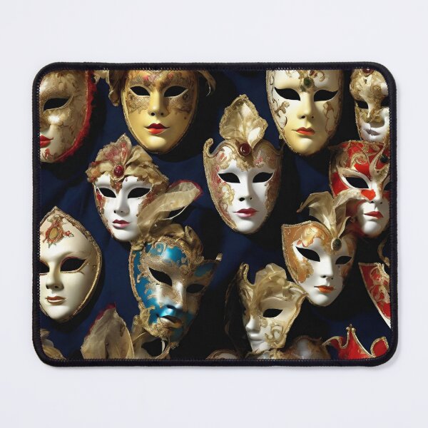 Item preview, Venetian Carnival Elegance: A Parade of Beautiful Masks designed and sold by PatternXS.
