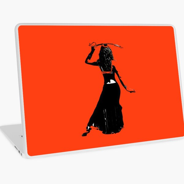 Gypsy dancer - orange Laptop Skin