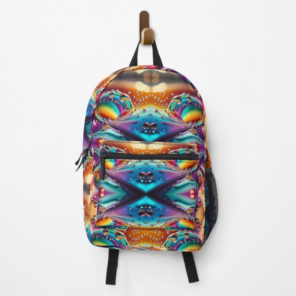 Item preview, BETTER Than TIE-Dye Trippy FESTIVAL FUN Groovy Psychedelic Rainbow Prisms Spectrum Water Drops designed and sold by BadassBazaar.