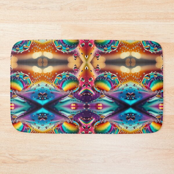 Item preview, BETTER Than TIE-Dye Trippy FESTIVAL FUN Groovy Psychedelic Rainbow Prisms Spectrum Water Drops  designed and sold by BadassBazaar.