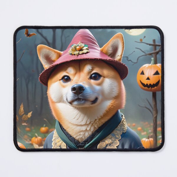 Item preview, Halloween: Shiba Inu's Spooktacular Howl-o-ween! designed and sold by ArtsyInventor.