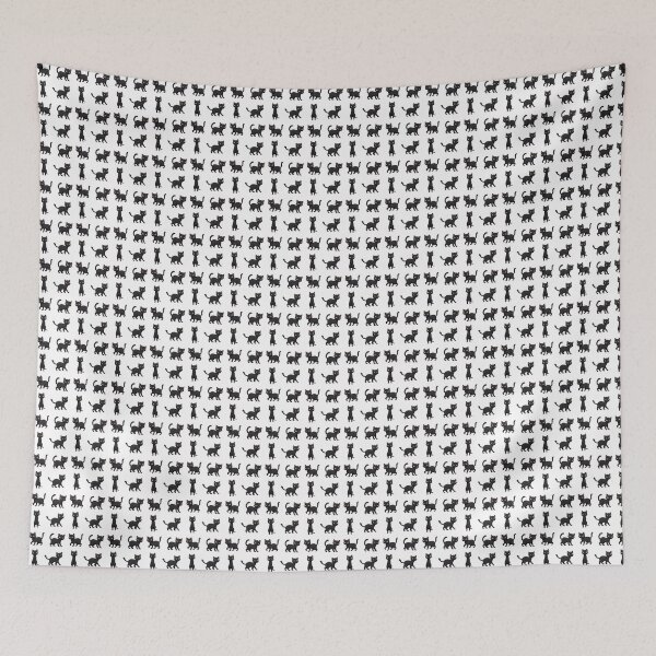 Item preview, Cute mini black cats  designed and sold by MacLis.