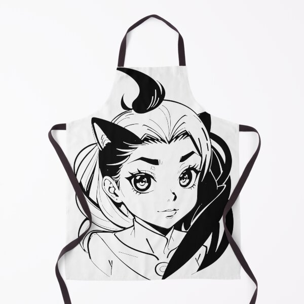 Item preview, Anime girl with cat ears on her head designed and sold by Lukasz Kobylka.