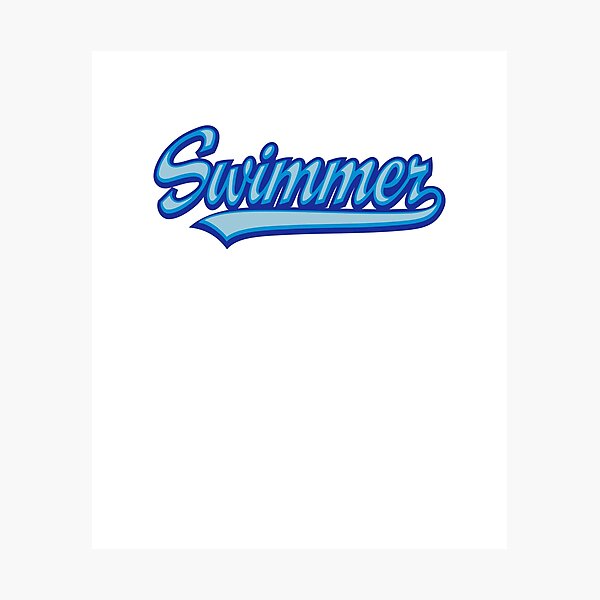 Item preview, swimmer designed and sold by Vectorqueen.
