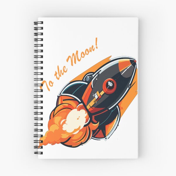 Item preview, Rocket - To The Moon! designed and sold by LongIslandDesgn.