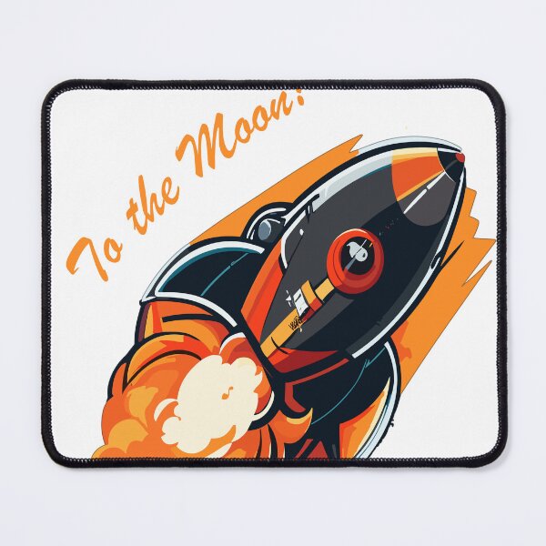 Item preview, Rocket - To The Moon! designed and sold by LongIslandDesgn.