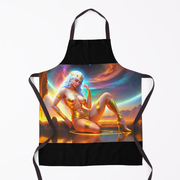 Item preview, GOD IS A WOMAN#1~Cosmic Sexy Goddess art~college greek fraternity sorority house party decor designed and sold by Spinning Plates 360.
