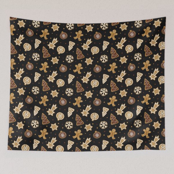 Item preview, snowflakes, stars, and gingerbread for Christmas designed and sold by LionessLove.