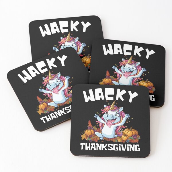 Item preview, Funny Wacky Thanksgiving Pumpkin Parade Crazy Beard Unicorn Black Friday Shopping Family Reunion Gathering  designed and sold by BunBuntheDog-.