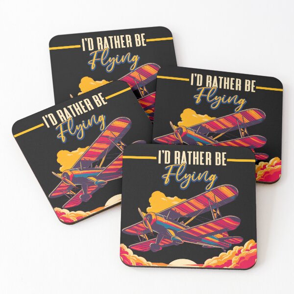 Item preview, I’d rather be flying v2, funny pilot, pilot dad,pilot mom designed and sold by AW2 Designs.