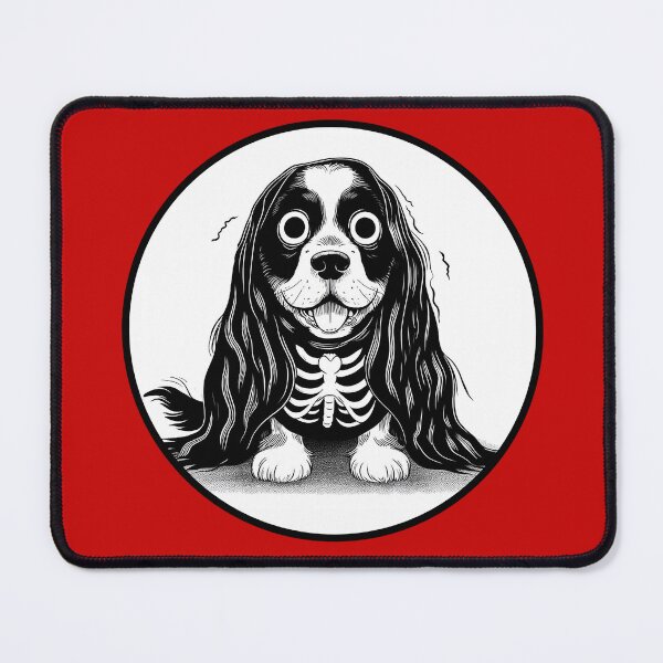 Item preview, Creepy Halloween King Charles Cavalier Spaniel  designed and sold by FunnehGacha.