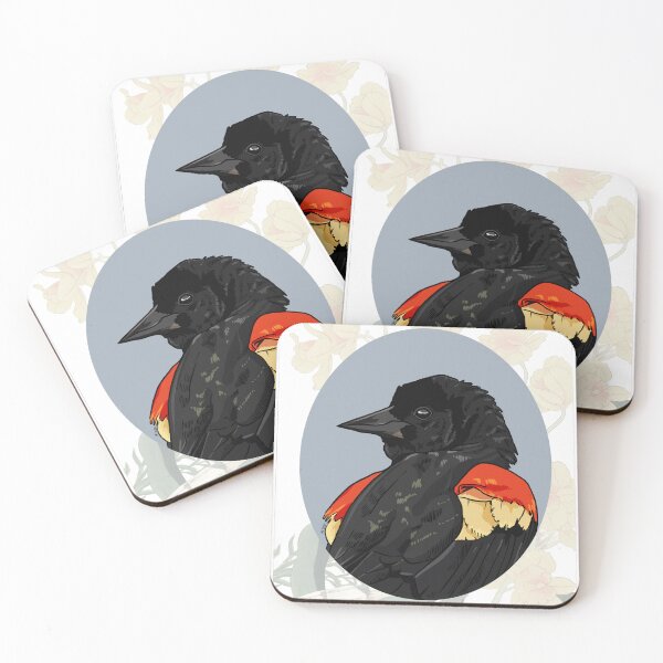 Item preview, Red-Winged Blackbird Portrait designed and sold by UrsulaRodgers.